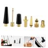 1 Set Inflation Adapter Air Compressor Accessories Air Pump for Inflatables Balloon Inflatable Nozzle Schrader Valve Adaptor Pump Needle Standard Pump Basketball Brass view 2