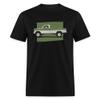1970 F250 Green Classic 4x4 Highboy Pickup Truck Mens T-Shirt (US, Alpha, Medium, Regular, Regular, Black) view 1