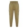 Buddhi Mens 2024 Harem Pants Casual Loose Hippie Yoga Beach Pants Elastic Waist Beach Boho Yoga Trousers Drop Crotch Cotton Trousers Baggy Joggers Brown view 4