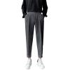 Buddhi Mens 2024 Stretch Dress Pants Slim Fit Skinny Suit Pants Casual Travel Dress Work Pants Work Travel Dress Casual Tapered Pants Tapered Dress Pants Stretch Suit Pants Dark Gray view 2