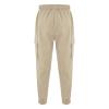 Buddhi Mens 2024 Harem Pants Casual Loose Hippie Yoga Beach Pants Elastic Waist Beach Boho Yoga Trousers Drop Crotch Cotton Trousers Baggy Joggers Khaki view 4