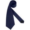 Puistr Men's Ties Solid Pure Color 3.15" (8CM) Necktie Plain Formal Navy Blue Ties For Men view 3