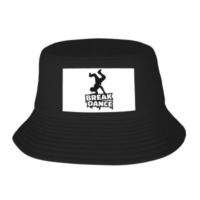 Break Dance Trendy Sun Hat Unisex Bucket Hat for Travel Hiking Safari Vacation Fishing Cap Uv Protection Boonie Hat Black