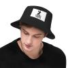 Break Dance Trendy Sun Hat Unisex Bucket Hat for Travel Hiking Safari Vacation Fishing Cap Uv Protection Boonie Hat Black view 2