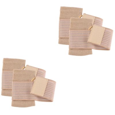 Mobestech 4pcs Breathable Wrist Wraps for Weightlifting Sports Hand Brace for Men and Women Comfortable and Stylish Wrist Support for Training and Exercise