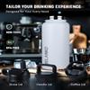 BELANKO 32 oz Stainless Steel Water Bottle Jug with Straw, 3 Leak-Proof Lids, Vacuum Insulated BPA-Free Hydration Bottle for Sports, Travel, Office, Daily Refill - Polar White view 3