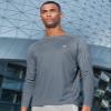 NORTHYARD Men's Sun Protection Shirts UPF 50+ Long Sleeve Swim Rash Guard Shirt Running Workout Athletic Hiking UV Fishing Cloud 4XL view 3