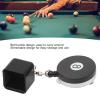 Glomora Snooker Pool Cue Chalk Holder, Retractable Snooker Practical Tool with Belt Clip for Billiards Chalk Tip Holder view 2