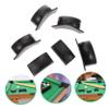 Yardwe 6sets Billiard Pocket Liners Plastic Pool Table Liners for Corner and Side Pockets Easy to Install Black Total for Enhanced Billiard Experience view 2