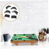 Yardwe 6sets Billiard Pocket Liners Plastic Pool Table Liners for Corner and Side Pockets Easy to Install Black Total for Enhanced Billiard Experience view 4