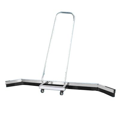 HEARSO Court Water Pusher, Easy to Assemble Tennis Court Squeegee Rain Shuttle Broom Stainless Steel, Suitable for Basketball Courts, Tennis Courts, Wooden Floors