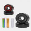 WEIWEIBEIER 608RS Black Ceramic Bearing ABEC-9 Speed Skating Bearing for Roller Skates Skateboard Bearings Competition Level (Size : Silver Package, Style : 16pcs) view 2