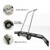 HEARSO Court Water Pusher, Stainless Steel Enlarged Push Wheel Tennis Court Squeegee Rain Shuttle Broom, Suitable for Tennis Courts and Basketball Courts view 3