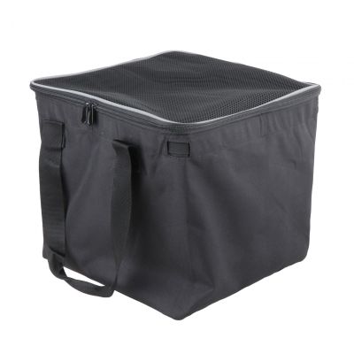 Aosekaa Tennis Ball Cart Bag Tennis Ball Holder Compact Black Heavy Duty Storage Carrying Ball Tote Tennis Ball Basket for Teaching