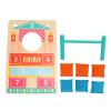 Interactive Solid Wood Cornhole Board Set Fun Bean Toss Game for Camps, Parties, and Family Bonding view 1
