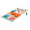 Interactive Solid Wood Cornhole Board Set Fun Bean Toss Game for Camps, Parties, and Family Bonding view 2