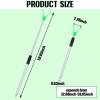 6 Pcs Extendable Fishing Rod Holder for Ground Fishing Pole Holders Surf Catfish Rod Holder for Bank Ground Sand(Classic Style,0.63 x 59.06 Inches) view 2