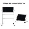 DonHeK Desktop Table Tennis Rebound Board,Angle Adjusted Ping Pong Return Board,with 8 Black Rubbers for Home Gym Indoor Outdoor Easy to Install, 78456 view 3