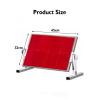 DonHeK Desktop Table Tennis Rebound Board,with 8 Red Rubbers,Angle Adjusted Ping Pong Return Board for Home Gym Indoor Outdoor Easy to Install, 78456 view 2