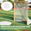 2 Pcs 92ft 4mm Lacrosse Goal Net Lacing Cord Durable Lacing Rope Goal Net for Youth Collegiate, Easy Installation for Backyard, Garden, Playground, Soccer Goals Replacement Frame Not Included(White) view 2