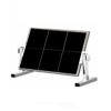 Desktop Table Tennis Rebound Board,Angle Adjusted Ping Pong Return Board,Strong Steel Frame and Wheels with 6 Black Rubbers for Home Gym Outdoor view 1