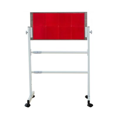 DonHeK Portable Table Tennis Rebound with 8 Red Rubbers,Angle Adjusted Ping Pong Return Board for Home Gym Community Game Rooms Easy to Install, 78456