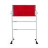 DonHeK Portable Table Tennis Rebound with 8 Red Rubbers,Angle Adjusted Ping Pong Return Board for Home Gym Community Game Rooms Easy to Install, 78456 view 1