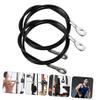 BRIGHTFUFU 2pcs Multi-Function Gym Cables Reusable Workout Cable for Home Gym for Strength Flexibility Training Portable Exercise Equipment Accessory view 4