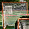 2 Pcs 92ft 4mm Lacrosse Goal Net Lacing Cord Durable Lacing Rope Goal Net for Youth Collegiate, Easy Installation for Backyard, Garden, Playground, Soccer Goals Replacement Frame Not Included(Black) view 2