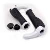 1 Pair Bicycle Handlebar Grip Ergonomic Anti Skid Lock on Handle Cover Aluminum Alloy Rubber Grips MTB Bike Accessories view 1
