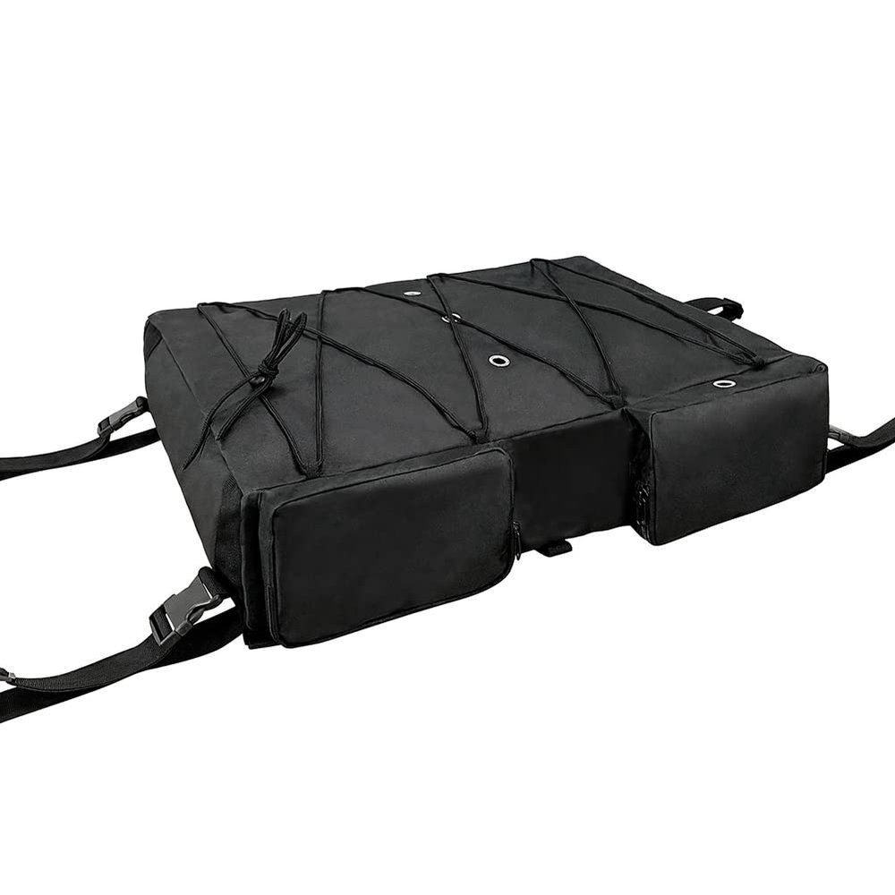 Hlsicnalm Life Vests Storage Bag -Capacity Yacht Hanging Bag for 6 Life Jackets,for Most T-Top Boats,Bimini Tops and Pontoon Top