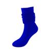 Bestgift Mid-length colorful socks warm stacked socks slouch socks royal blue one size view 1