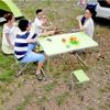 RomildaYuan Folding Camp Stools for Adults, Tall Sturdy Heavy Duty Portable Camping Stools for Fishing Sitting view 2