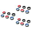 jojofuny Sets Securing Straps for Fishing Rods Multi-Function Loop Straps Nylon Material Easy to Wrap Black Pcs view 1