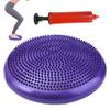 CurcKua Wobble Cushion 13.6in Yoga Balance Cushion PVC Inflatable Heavy Duty Wobble Disk Double-Sided Training Massaging Wobble Board with Pump Balance Pods Balance Board Sensory Cushion for Home Gym view 4