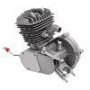 80cc Bicycle Engine, 2 Stroke Single Cylinder Bicycle Engine, Electric Bicycle Gasoline Engine Motorized Bicycle Motor (Silver) view 1