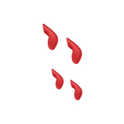 Replacement Nose piece Nose Pads for Oakley X Squared OO6011/X Metal Penny Sunglasses - Red