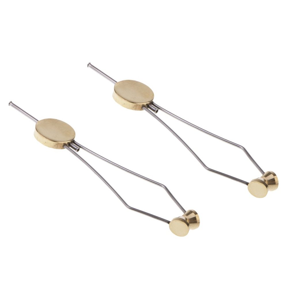 VAKUUM 2pcs Disc. Bobbin Holder Fly Tying Bobbins Fly Fishing Smooth, yangweimei002