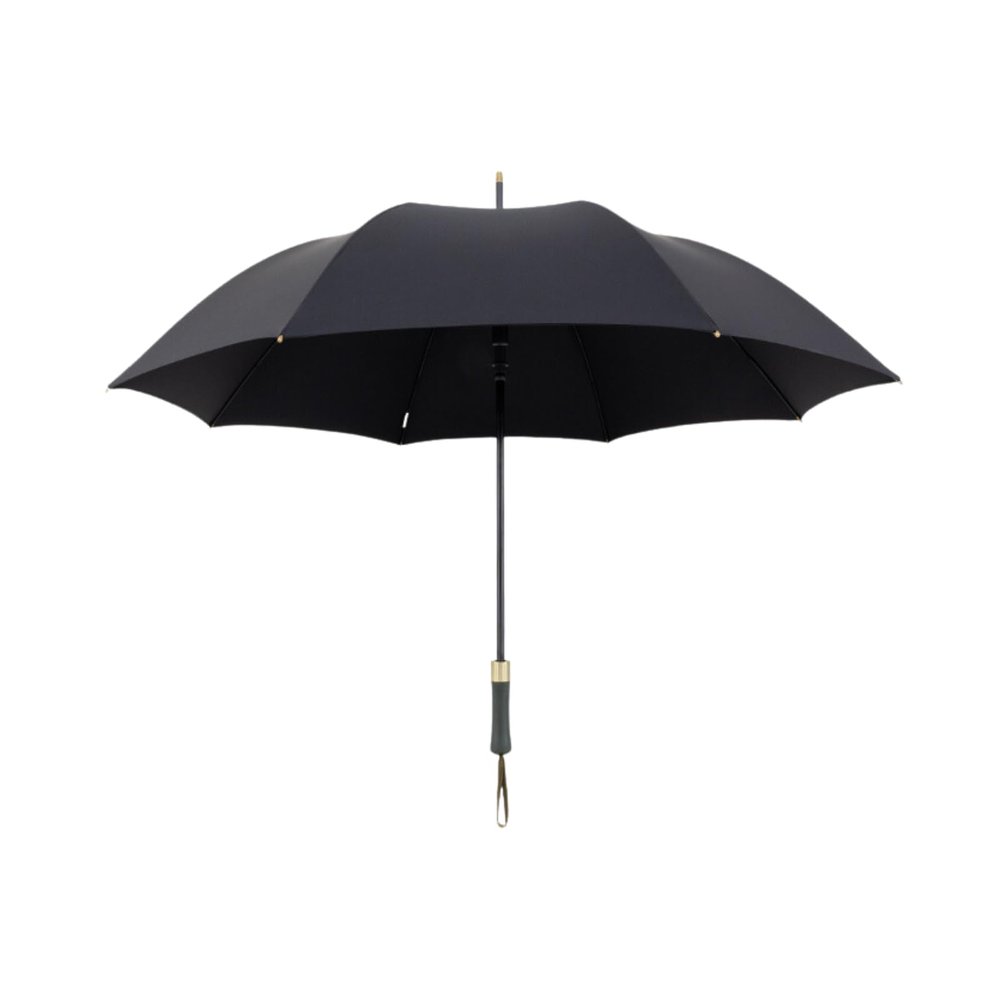 Paraguas 47 Inch Golf Umbrella 8 Ribs Double Layer Auto Open Umbrella 210T High Density Impact Cloth Vented Stick Umbrella for Couples Families Travel Sun and Rain Proof