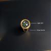 Husiwugear Pocket Brass Compass: Orienteering Compass Hiking Survival Tool view 3
