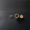 Husiwugear Pocket Brass Compass: Orienteering Compass Hiking Survival Tool view 4
