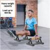 SELEWAERE Wood Parallettes Floor Workout Push Up Handles Non-Slip Pushup Bars Handstand Bars for Calisthenic Fitness Solid Wood with Sturdy Steel Tubing Feet, Load up to 600 lbs view 2