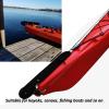DAUERHAFT Kayak Rudders Kit, Canoeing Rudder Replacement Parts, Tail Vane Rudder Set for Sea Kayaks Fishing Boat Ship view 4