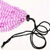 Hlsicnalm Surfboard Sock Cover 6Ft Pink and White Stripe Surfboard Protector Bag Organizer Easy to Use Pink & White view 2