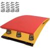 Anti-Skid Springboard Gymnastics Springboard Big Kids Junior Gymnastics Springboard, for Vault Home Vault Mini Trampoline, for School Home Gym Bar Basement,Green,Red