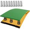 Anti-Skid Springboard Gymnastics Springboard Big Kids Junior Gymnastics Springboard, for Vault Home Vault Mini Trampoline, for School Home Gym Bar Basement,Green,Red
