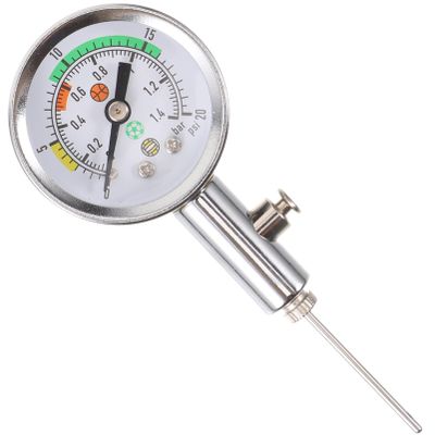 BESPORTBLE Pressure Gauge for Accurate Inflation Measurement Essential Tool for Basketball Football and Volleyball Games Lightweight and Design