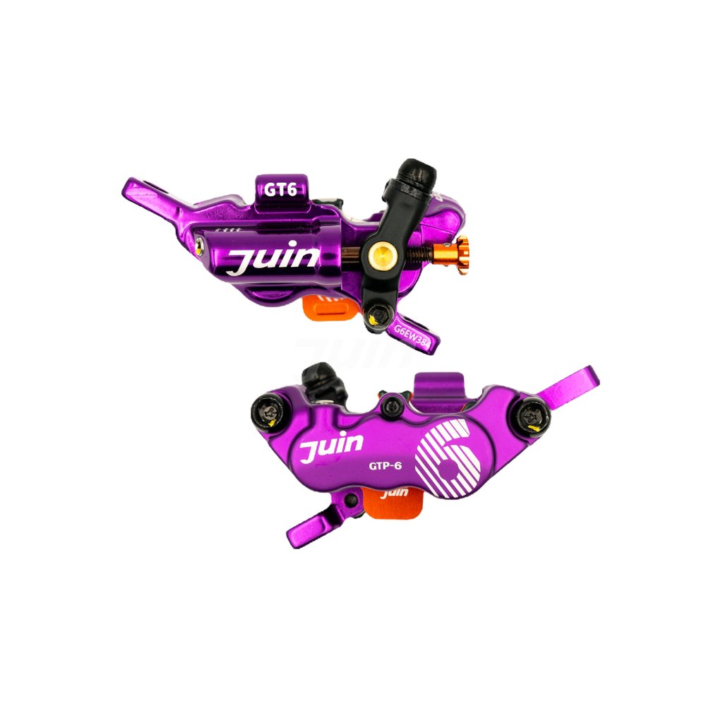 Juin GTP-6 Hybrid Hydraulic Disc Brake Caliper (Purple)