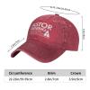 DAIWOFEI Pastor Warning I Might Put You in A Sermon Ponytail Baseball Cap Vintage Denim Cowboy Hat view 4