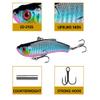 KTGCOZS Pack of 5 Crankbaits 2.75" 3/4oz VIB Fishing Lures Hooks Bass Tackle Hard Bait Wobbler view 4